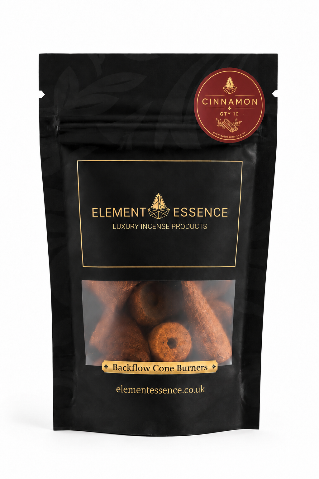 Cinnamon Backflow Cone Incense Burner